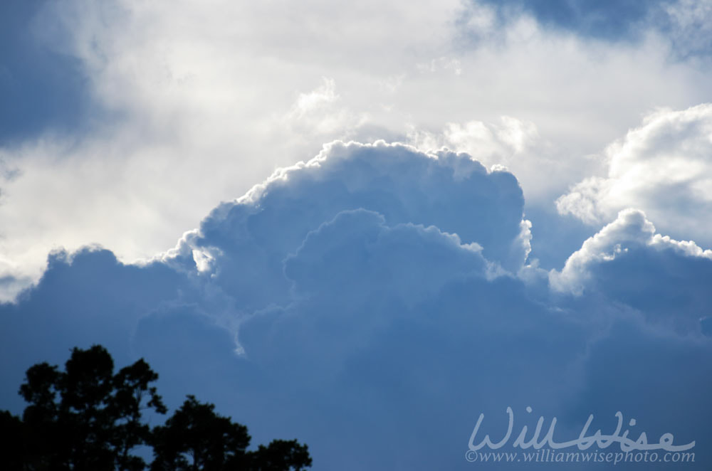 Georgia Cumulonimbus Storm Clouds Picture