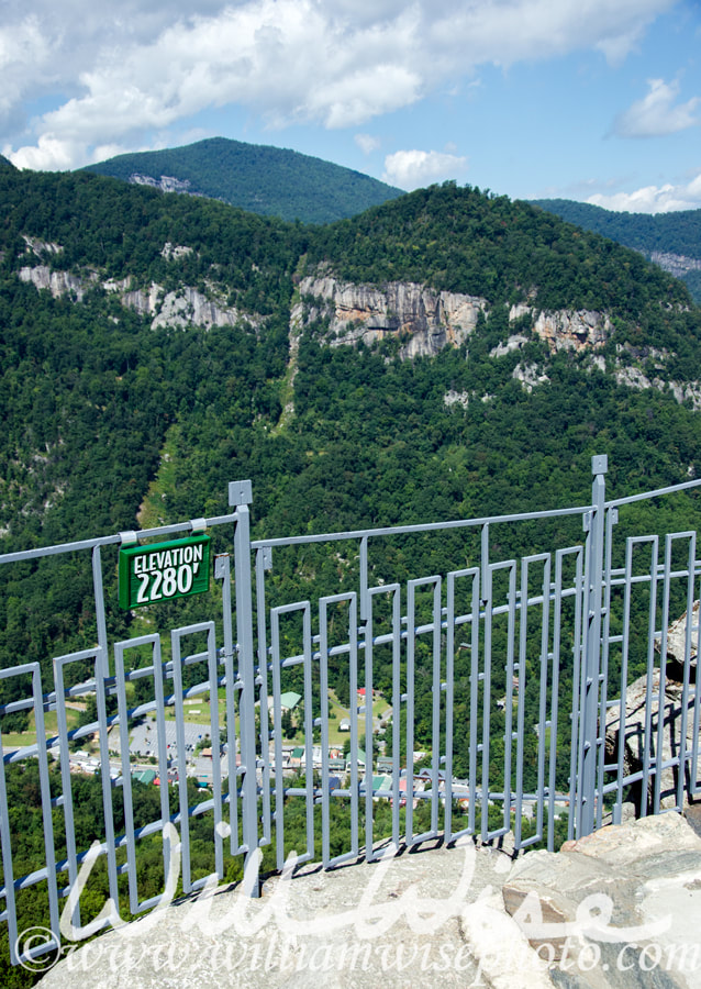 Mountain overlook, Chimney Rock North Carolina State Park Picture