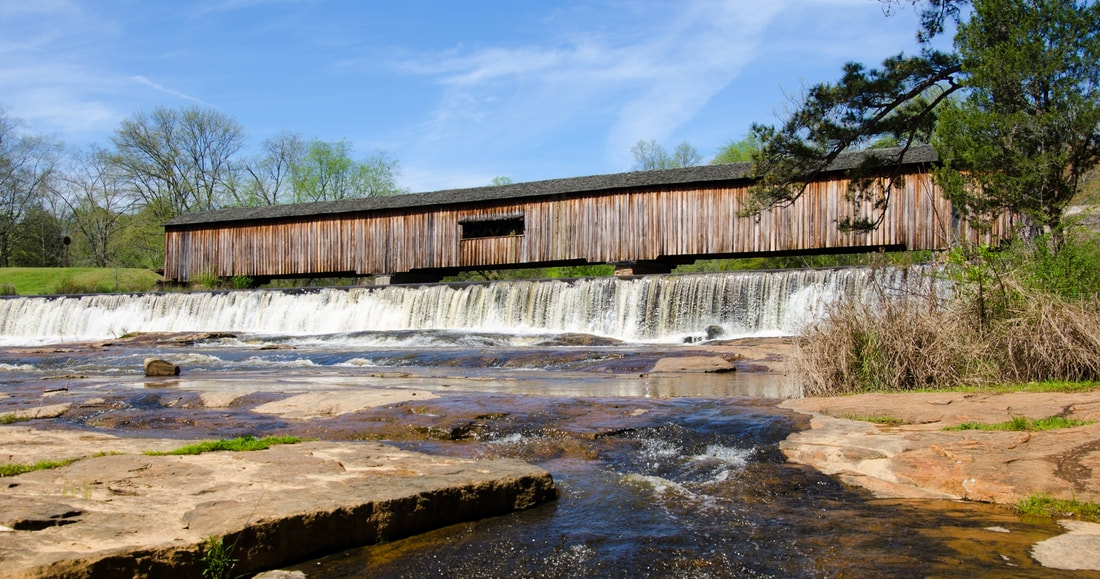 Watson Mill Covered Bridge Picture