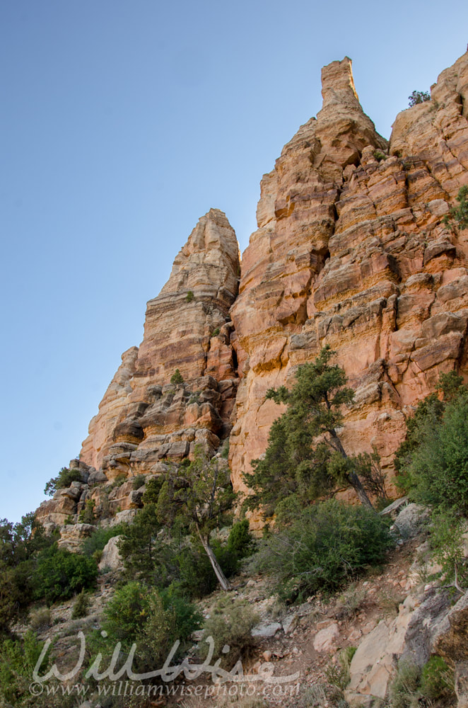 Grand Canyon Chimney Rock Formations Picture