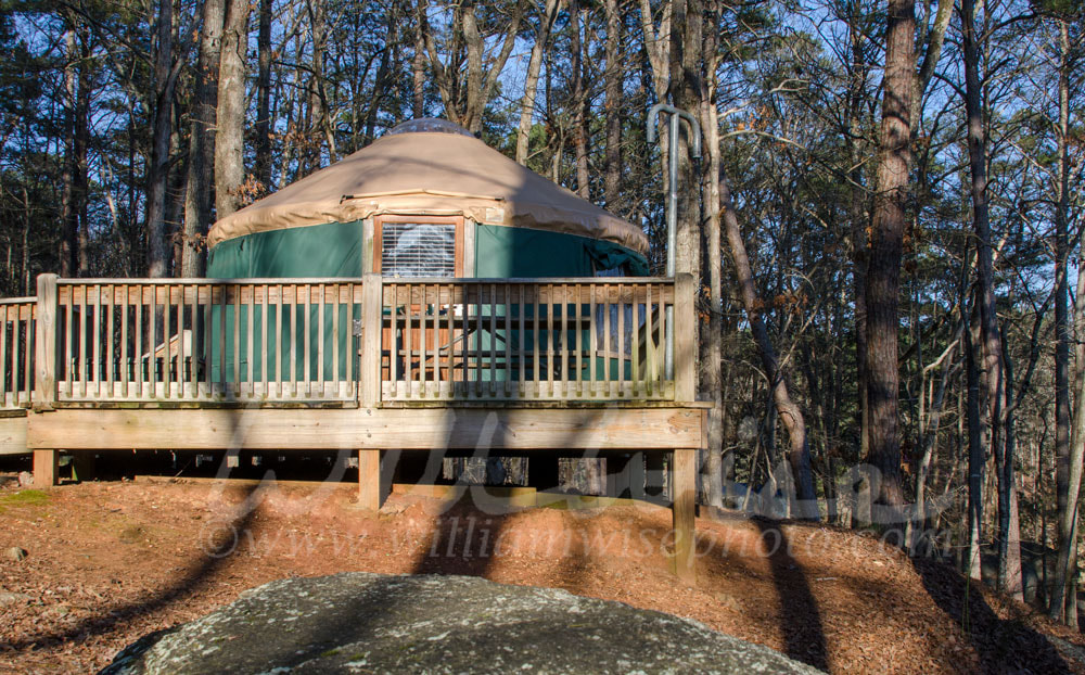 Camping Yurt, Red Top Mountain State Park, Georgia, USA Picture
