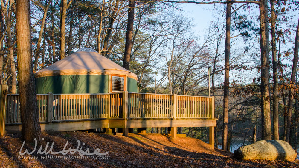 Yurt at Red Top Mountain State Park Picture