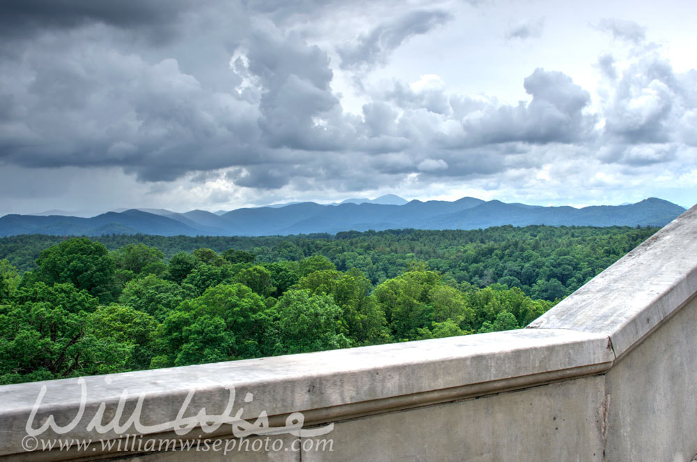 Rain Clouds over Pisgah Mountains, Biltmore Estate Picture