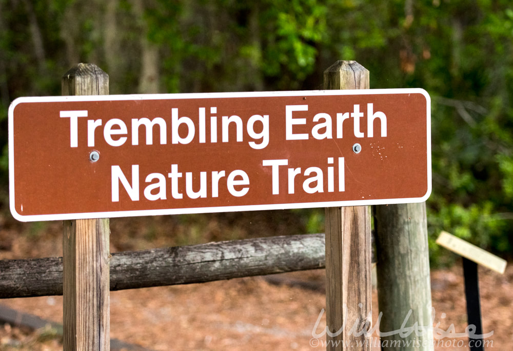 Trembling Earth Nature Trail sign Picture