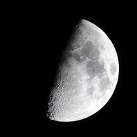 First Quarter Moon Picture