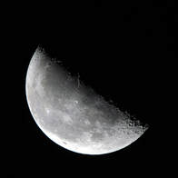 Last Quarter Moon Picture