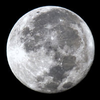 Full Hunters Harvest Moon Picture